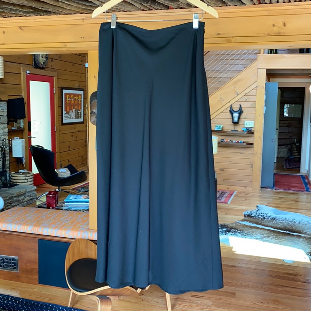 Ann Taylor Silk long dress skirt